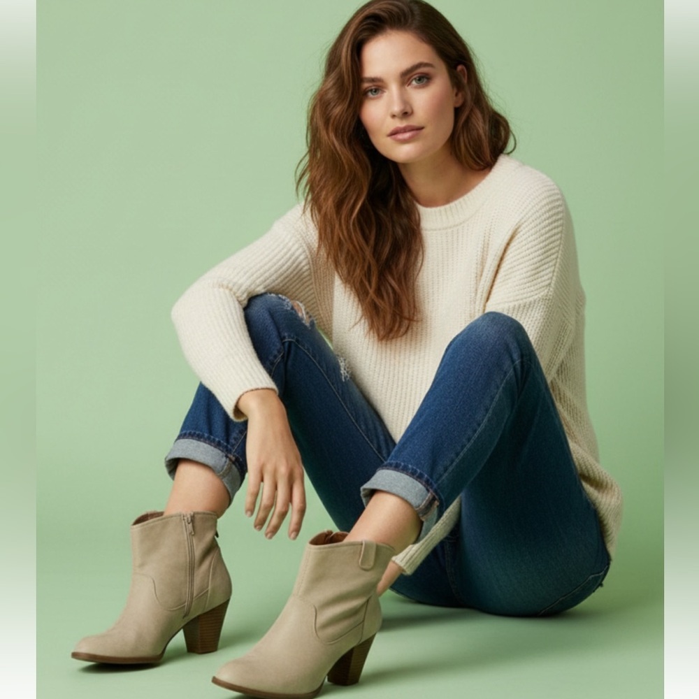 Style & Co ankle boots.